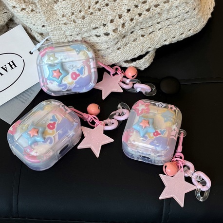 Airpods Pro 2 Üç Boyutlu Yıldız Kulaklık Kutusu