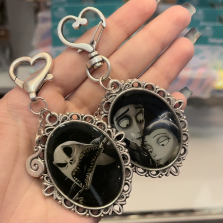 tim burton kalp anahtarlıklar