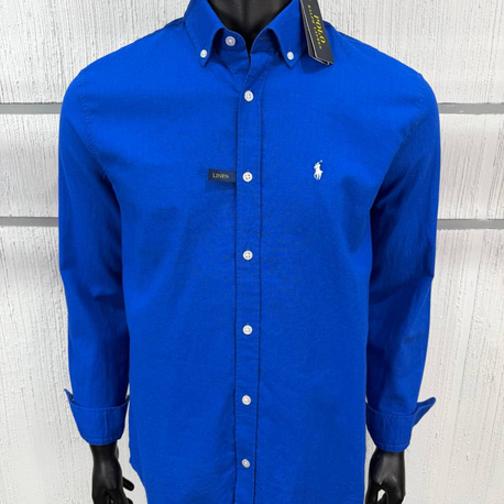 Polo Ralph Lauren Saks Keten Regular Gömlek