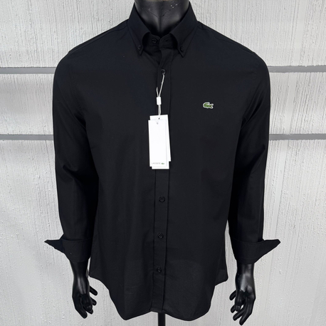 Lacoste Siyah Regular Gömlek