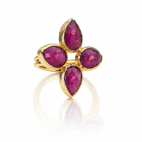 Ruby Bloom Yüzük