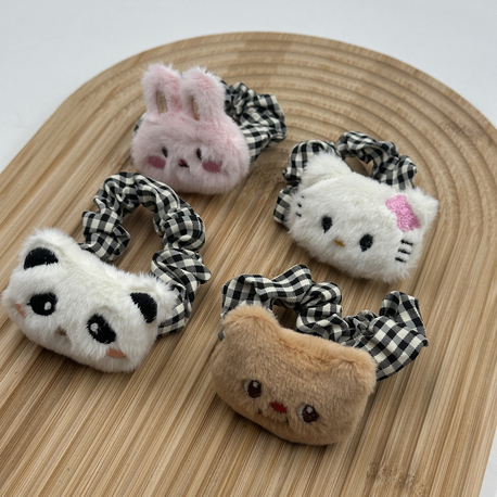 Peluş lastik toka
