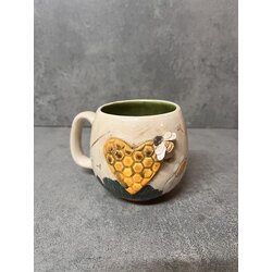 Seramik Mug Arılı