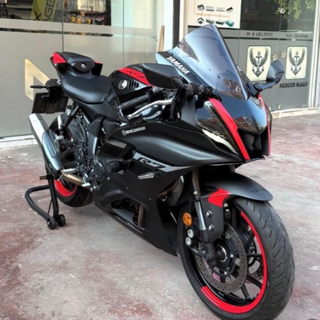 YAMAHA R7 STİCKER SET KIRMIZI