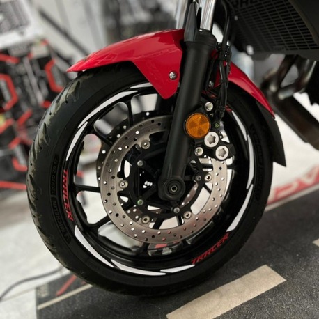 YAMAHA TRACER 7 JANT ŞERİDİ KIRMIZI-BEYAZ 