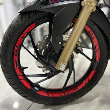 TVS RTR 200 JANT ŞERİDİ KIRMIZI (ORACAL)