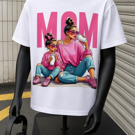 MOM OVERSİZE T-SHİRT