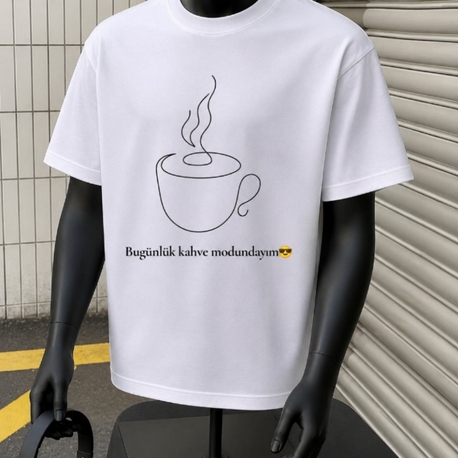 kahve modum Oversize T-shirt