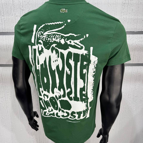 Lacoste Sırt Baskı Tişört