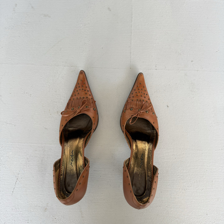Vintage Western Belle Mules