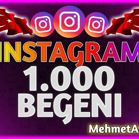 ☆ Garantili +1.000 Türk Beğeni