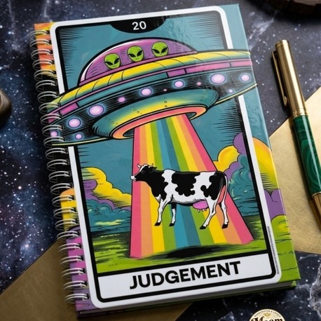 Sayko İnek - Modern Tasarım Sert Kapaklı, Spiralli Defter