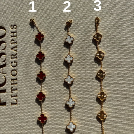 Gold Yonca Bileklik - 3