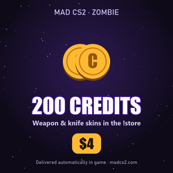 MAD CS2 - 200 Credits ($4)