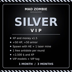 MAD Zombie Silver VIP