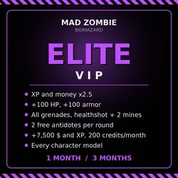 MAD Zombie Elite VIP