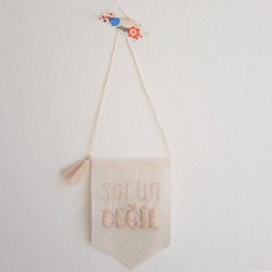 "sorun değil" Yazılı Mini Banner