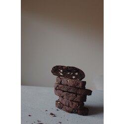 ÇİKOLATALI BADEMLİ BISCOTTI
