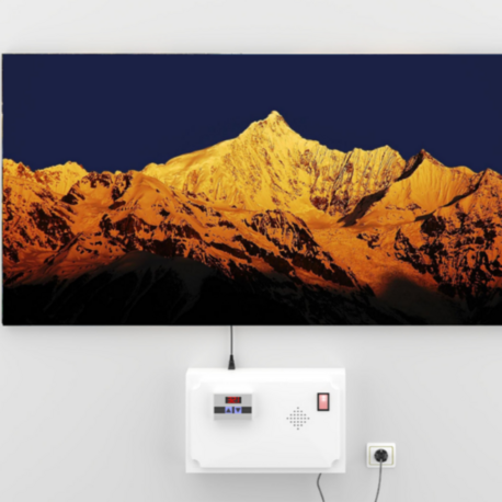  Isı Tablosu - Alacadağlar -AKT-1 Tablo Görünümlü Tasarruflu Elektrikli Isıtıcı