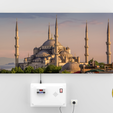  Isı Tablosu - Sultan Ahmet -AKT-1 Tablo Görünümlü Tasarruflu Elektrikli Isıtıcı