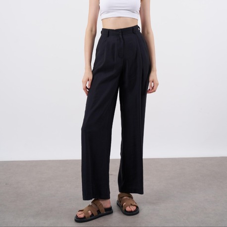 TENCEL SİYAH PANTOLON