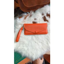 Orange Women Wallet