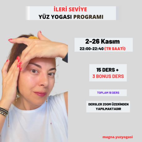 KASIM 2026 YÜZ YOGASI İLERİ SEVİYE PROGRAMI