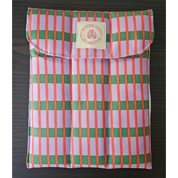 Çizgili Puffer Tablet & Kitap Çantası