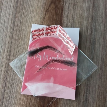 Yapışkanlı gerçekçi kaş sticker 