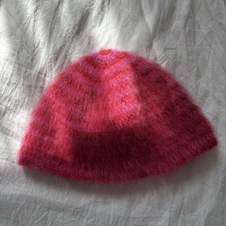 Striped Brushed Beanie