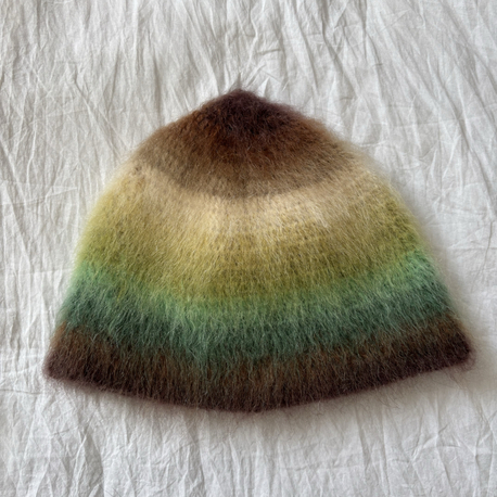 Striped Brushed Beanie