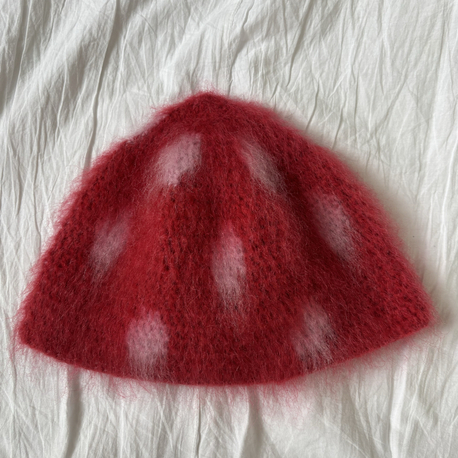 Point Mohair Beanie