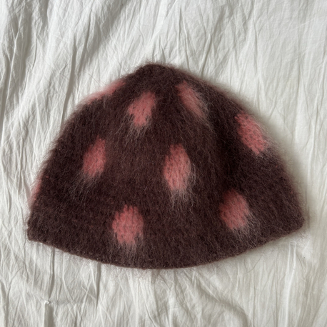 Point Mohair Beanie