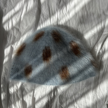 Point Mohair Beanie