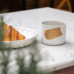 porcelain cup