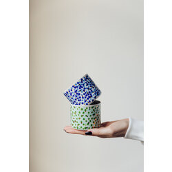 Porcelain cup / mavi 
