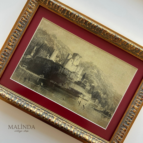 Anadolu Hisarı (1830’lar) Camlı Tablo