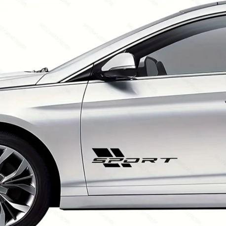 Sport Siyah Sticker