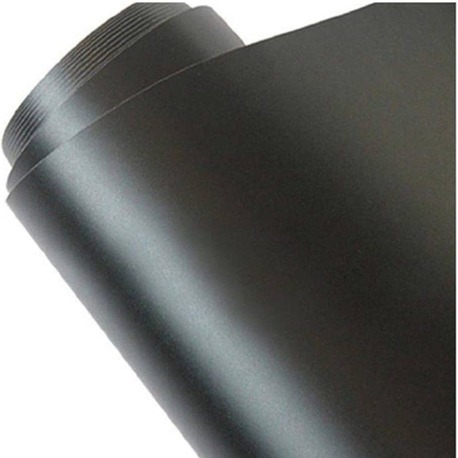Siyah Mat İthal Kesim Folyosu 122cm x 1 Metre