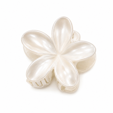 24 Adet Beyaz Sedef Lotus Toka 