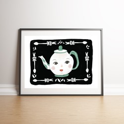 ''Mrs. Oolong'' Fine Art Baskı 