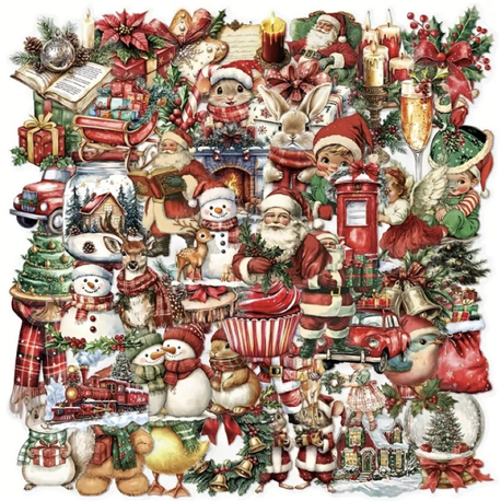 Merry Christmas Sticker Seti