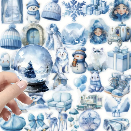 Kış Masalı Sticker Seti