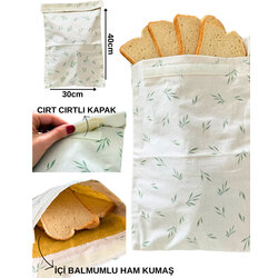 Ekmek Kesesi ( içi balmumlu ) 