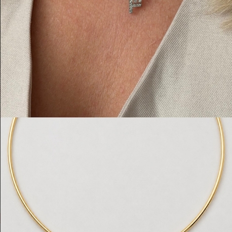 Angel taş choker