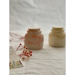 Sakura Soft -Ahşap Fitilli Kokulu Mum Seti