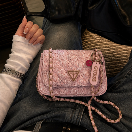 Guess Charm Pink Çanta✨
