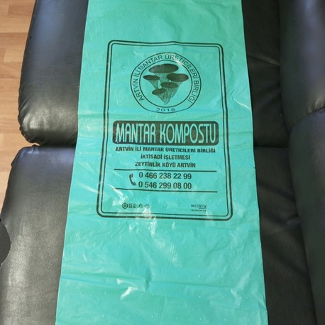 35x85 cm YEŞİL RENKLİ MANTAR EKİM POŞETİ- 10 kg