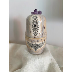 Boho seramik kutu - 4