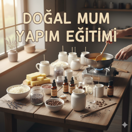 DOĞAL MUM YAPIM EĞİTİMİ